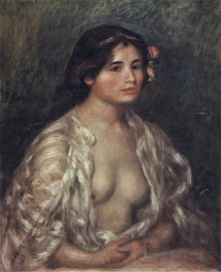 Pierre Renoir Female Semi-Nude Norge oil painting art